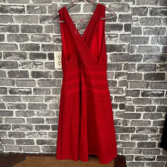 Missoni plunge neckline mini dress red - Picture 8 of 12